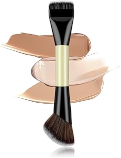 Ouligay Brocha de maquillaje de doble extremo...
