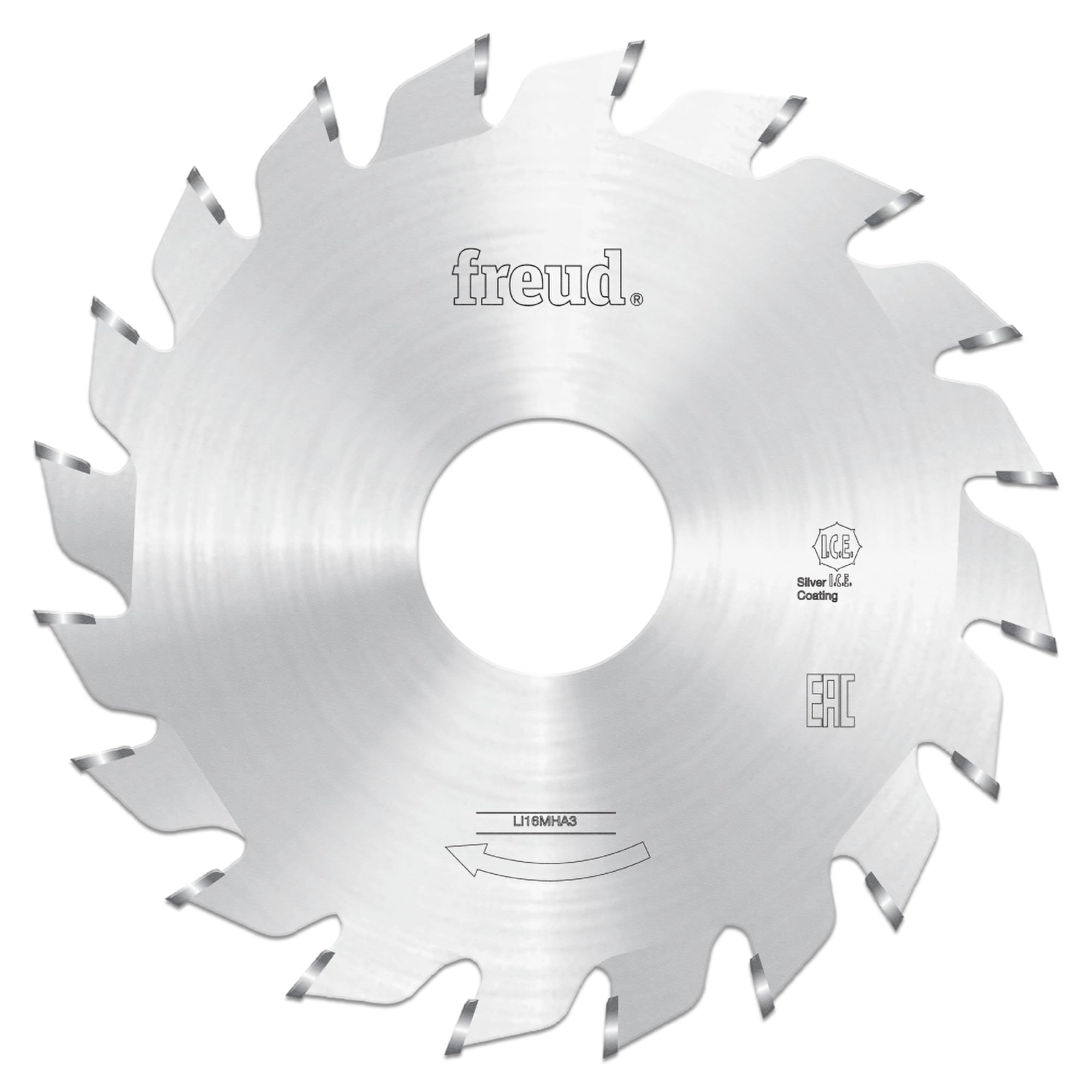 Freud Multi Li16mha3 80Mm With 10+10 Tooth Design Carbide Tipped Adjustable Scoring Blade For Scoring Coating On Double-Sided Laminate Panels