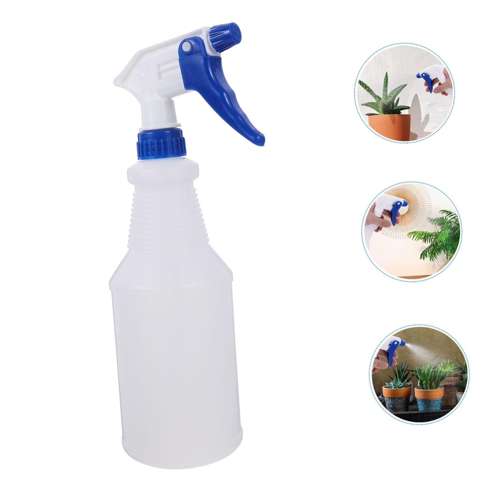 VICASKY Spruzzino Piccolo 750ml in Plastica Pe, Set 8 Pezzi | Testina Casuale, Uso in Salone e Irrigazione, Leggero e Semplice da Usare Colore Casuale