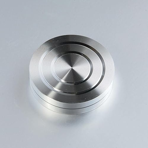 Miniatura 4 de Rueda de cerámica de arcilla plateada de 1.181 in, rueda de cerámica de 1.181 in, estabilizador de molde, rueda de disco giratorio, mini rueda de