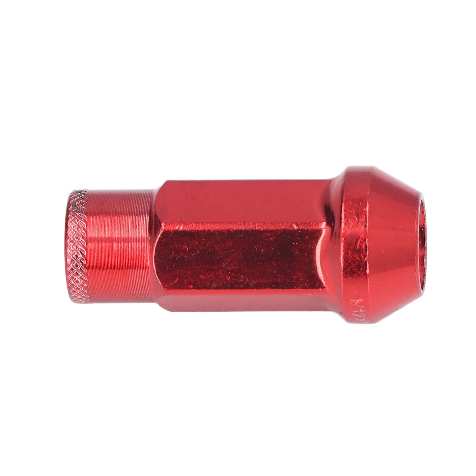 KIMISS Dadi Ad Alette, Universali 20 Pezzi M12x1.25 Dadi Ad Alette per Ruote in Metallo Accessori per Auto Universali(Rosso)