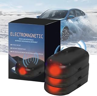Anti-Freeze Electromagnetic Car Snow Removal Device, 2025 Upgrade Car Interference Antifreeze Instrument, Electromagnetic Car Snow Removal Device for Winter Commute Ice Frost Removal on Cars (3)