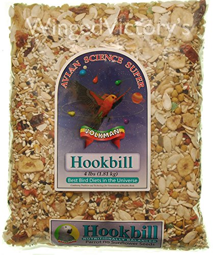 Volkman Avian Science Super Hookbill Mix - 4Lb (1.81Kg) Pack Of 2 Bags #TOP28