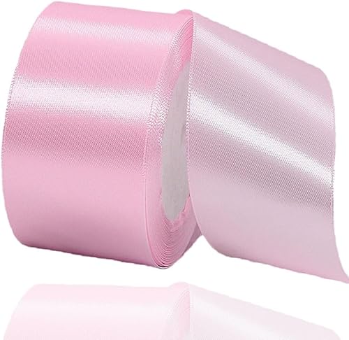 Miniatura 92 de Cinta de satén dorada de 3/4 pulgadas x 25 yardas, cinta de tela de color sólido para envolver regalos, manualidades, fabricación de lazos