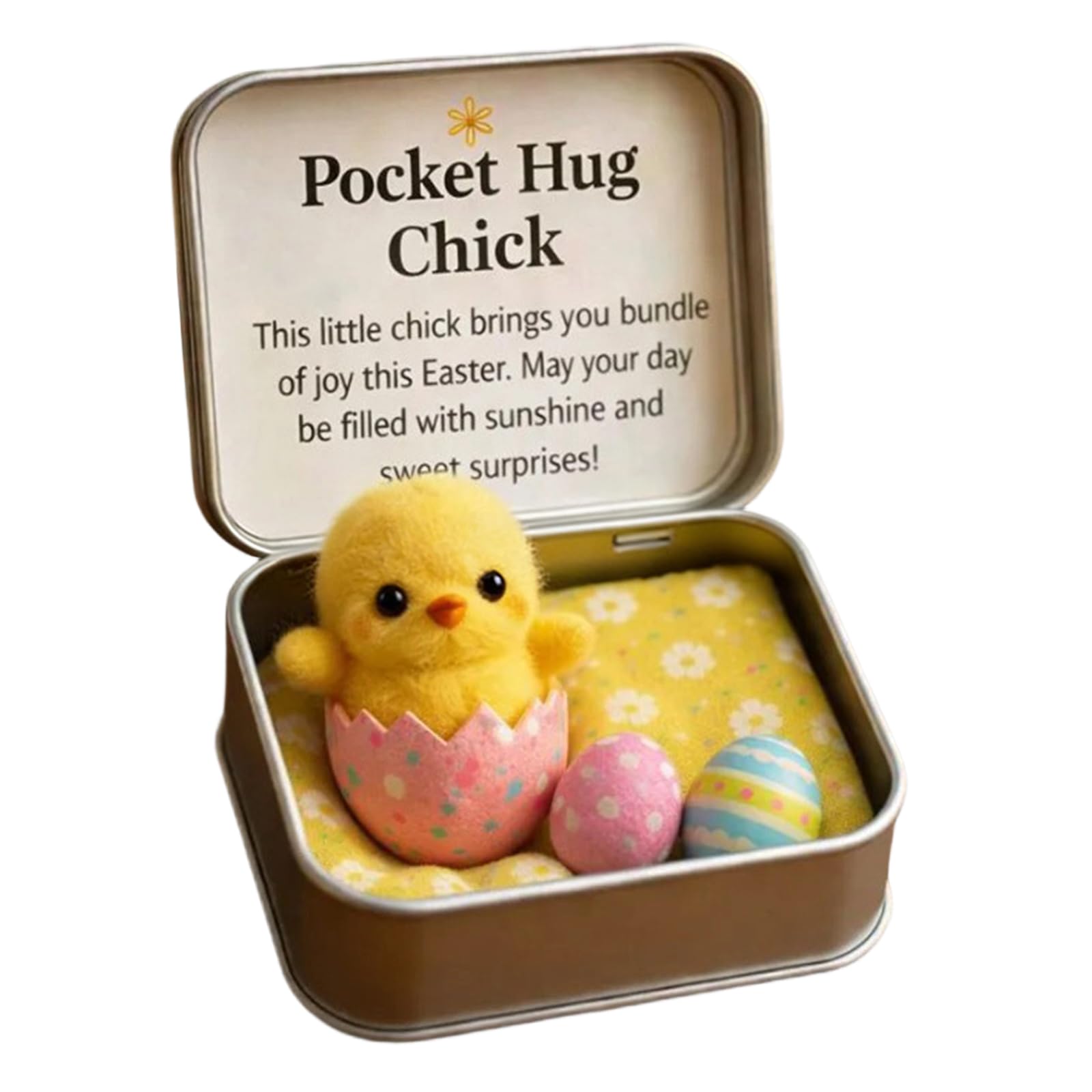 Hsioluted Rabbits Hugging Box Lovely Easter Decoration Holds Eggs and Small Gifts Easter Rabbits Hug Box