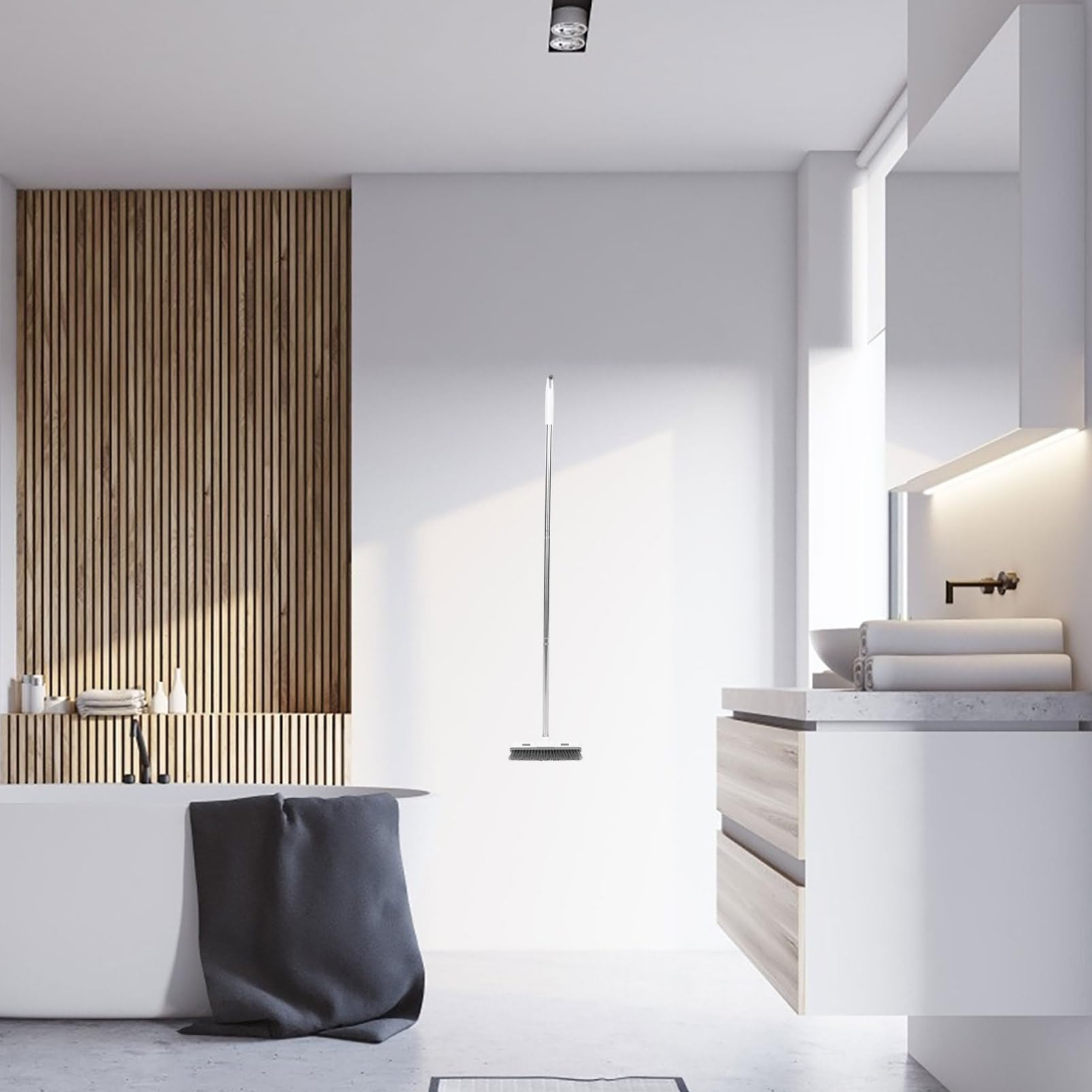 PACKOVE 5piezas Escobilla De Limpieza De Pisos Mango Ergonómico y Diseño para Baño Cocina y Herramienta Efectiva para Eliminar Suciedad y Juntas