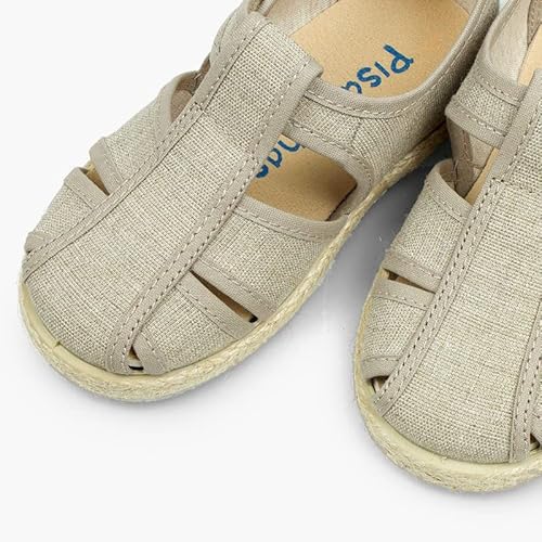 Pisamonas pepito sandalia aberturas lona y yute