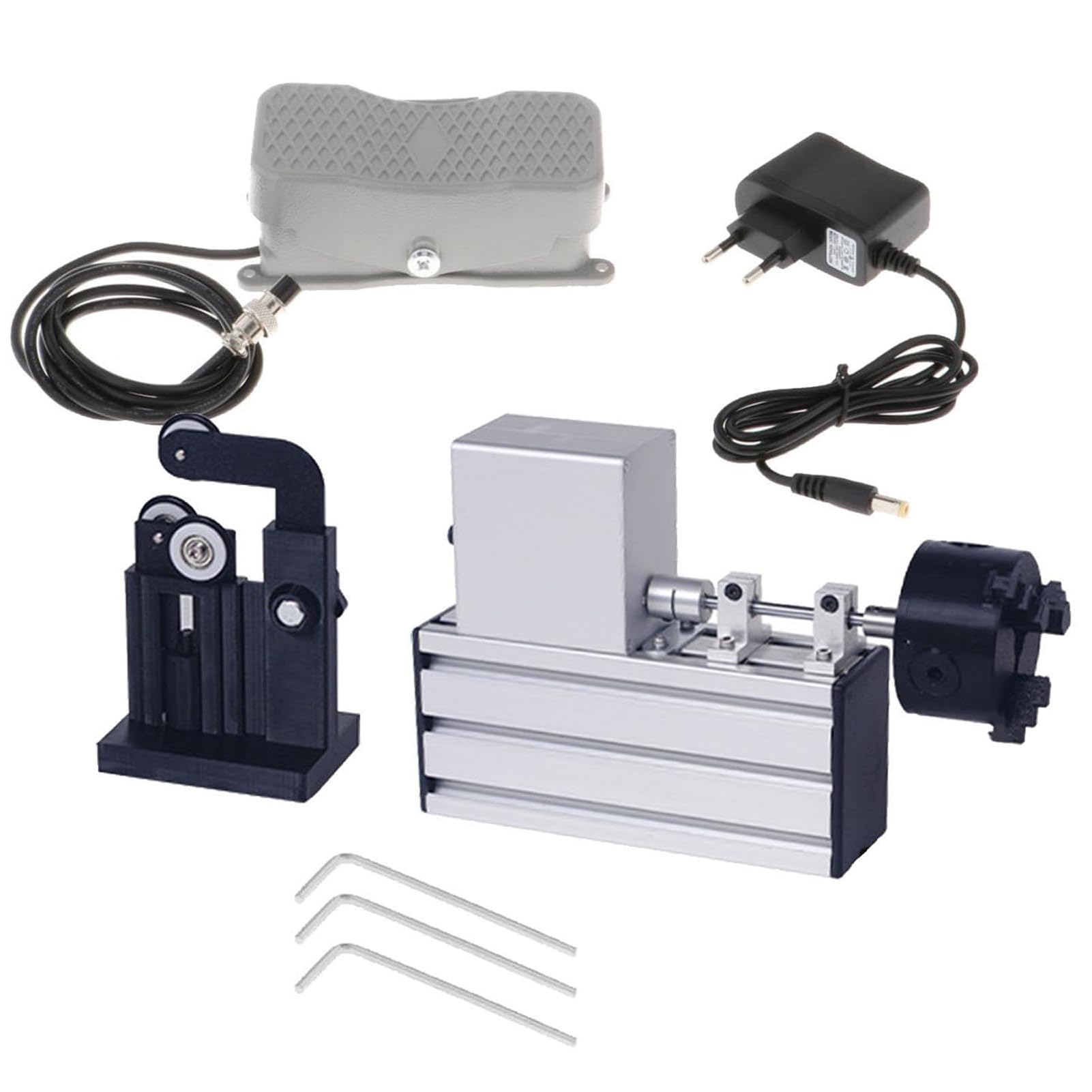 Electric Fishing Rod Winding Machine, Portable Fishing Rods Making Machine,Fishing Rod Winding Gluing Machine,Epoxy Resin Rotating Gluing Equipment for Rod Building