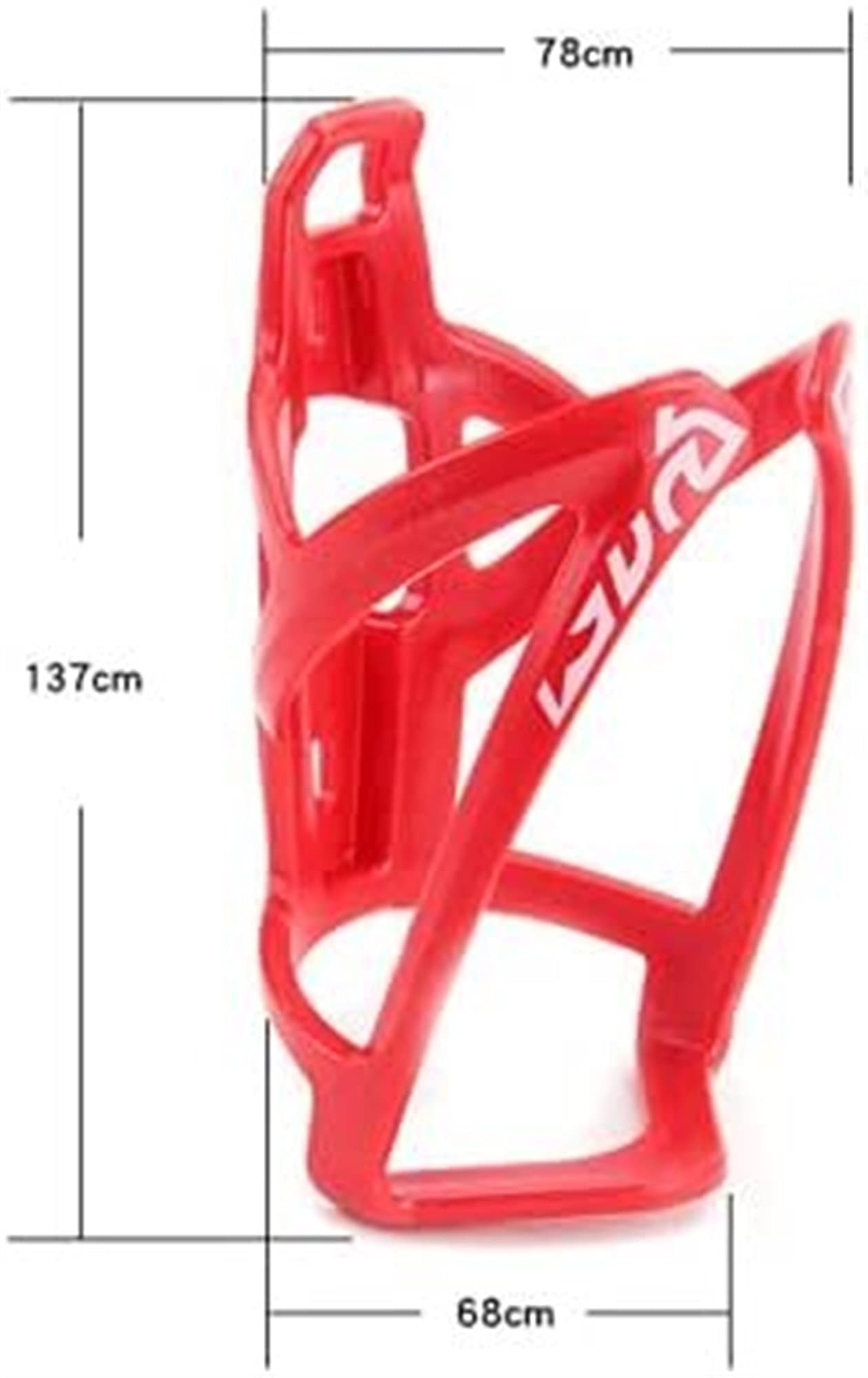 Fahrradflaschenkäfig, Road Mountainbike, Wasserbecherhalter, Flaschenkäfig, Reitausrüstung Zubehör, Universal-Flaschenkäfig (2 Stück) (Color : White)