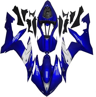 Blue White Injection Fairing Fit for Yamaha 2004 2005 2006 YZF R1 R1000 YZF-R1 New Painted Kit ABS Plastic Motorcycle Bodywork Aftermarket