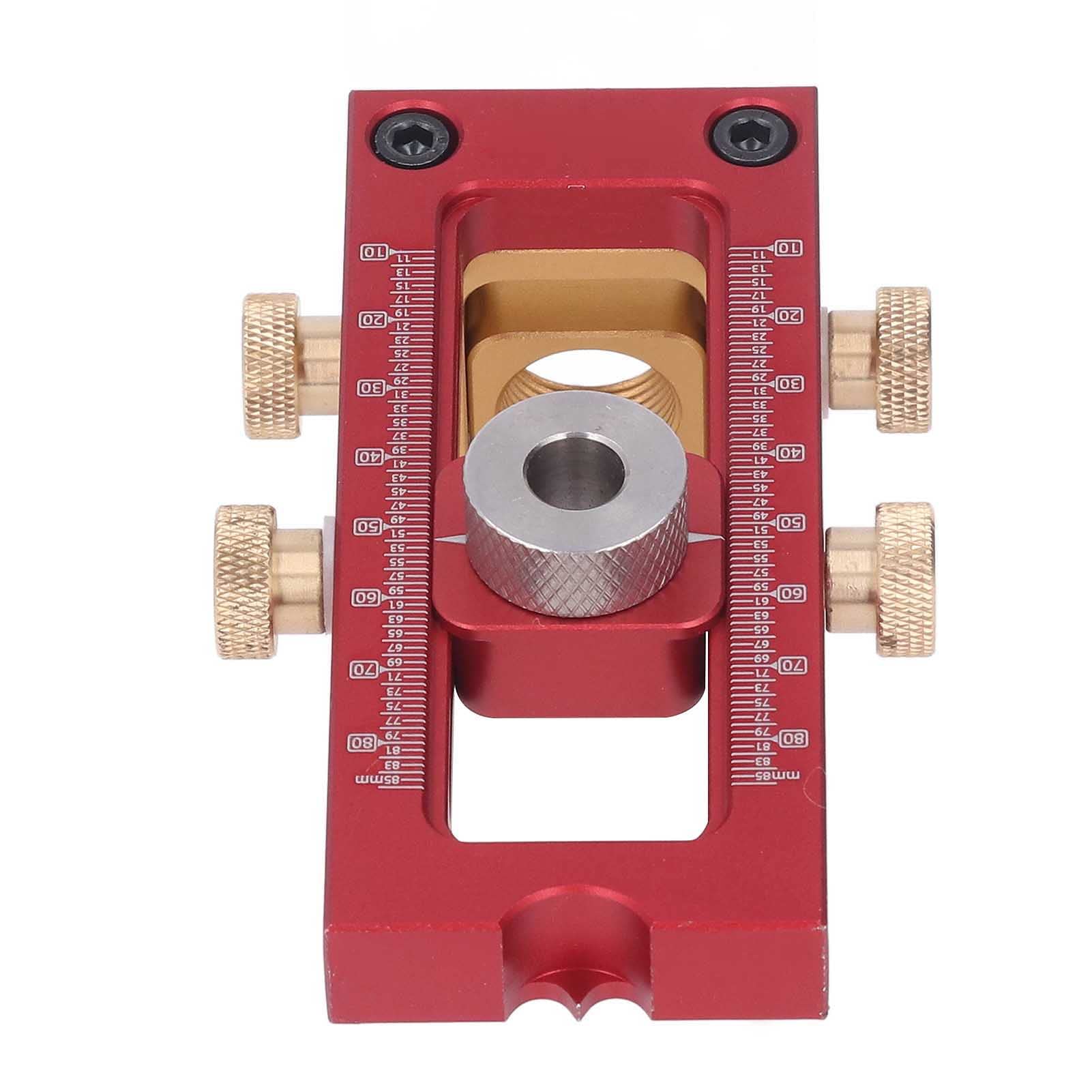 6 Uds Carpintería Agujero de Bolsillo Tornillo Jig Taladro Cama Gabinete Tornillo Perforador Localizador
