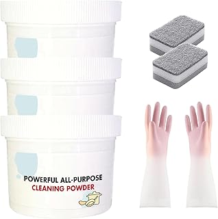Powerful Kitchen All-Purpose Powder Cleaner, Foam Rust Remover Kitchen All-Purpose Cleaning Powder, Gumaxx Powerful All Purpose Cleaning Powder, Multi Purpose Cleaning Powder (750g)