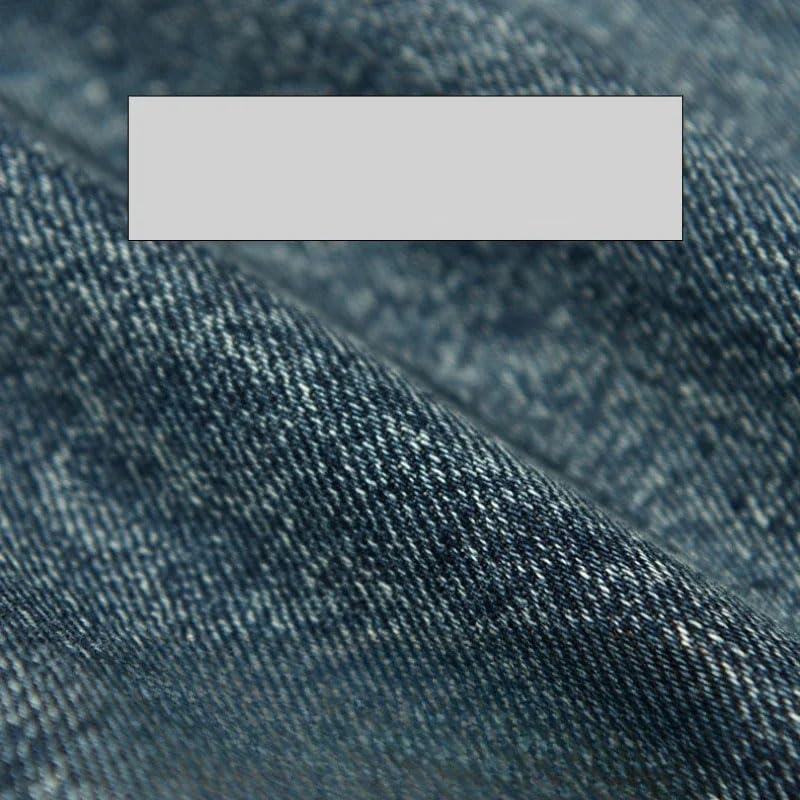 Spring Autumn Cotton Retro Washed Jeans Pants Men Casual Loose Straight Mens Trousers4