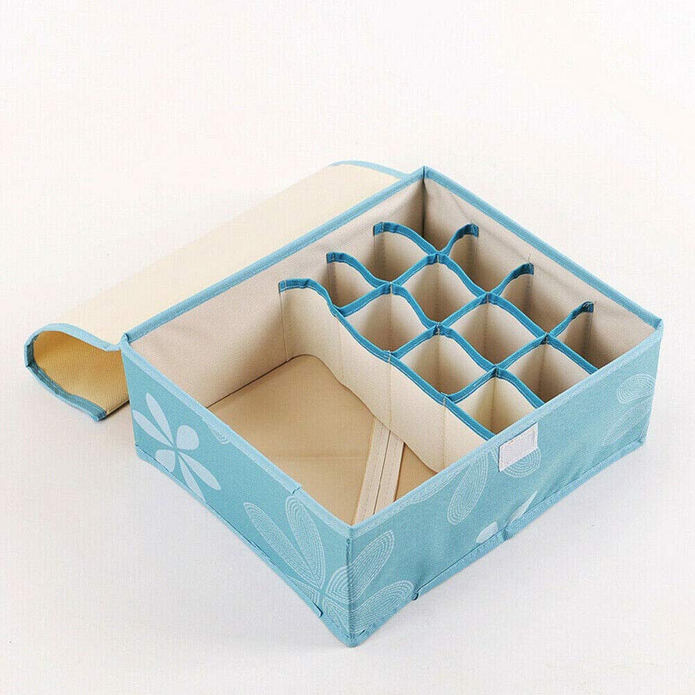 Aufbewahrungsboxen, Unterwäsche-Trennwand, Schublade mit Deckel, Schrank-Organizer, Unterwäsche-Organizer für Krawatten, Socken, Shorts, BH-Organizer (weiß)