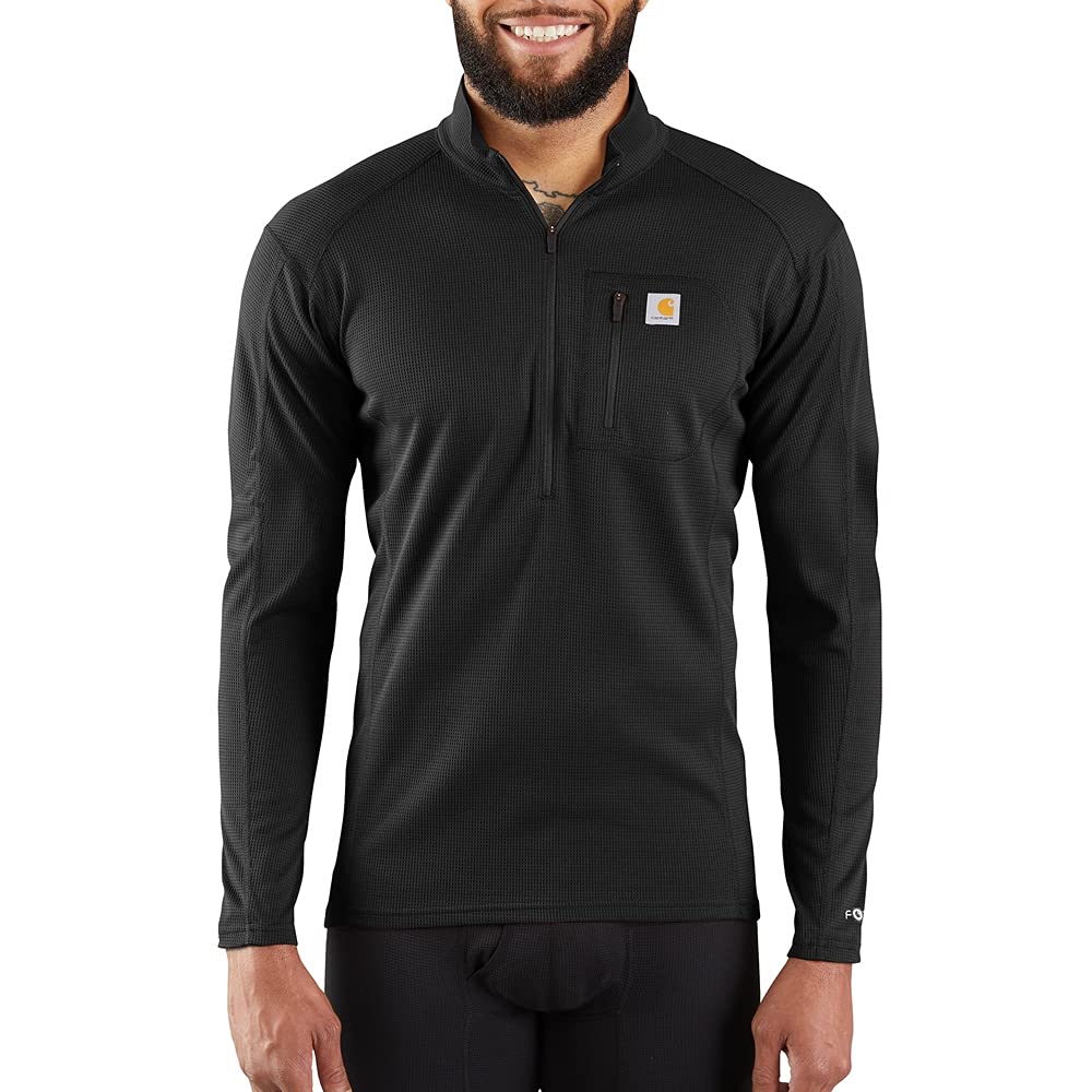 CarharttMen's Base Force Midweight Tech Quarter-Zip Layer Top