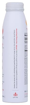 Uptime Original Citrus Energy Drink, with Other Natural Flavors, Natural Caffeine, Sugar Free, Vegan, Gluten Free & Non-GMO, 12 Fluid Ounce (Pack of 12)