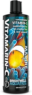 Brightwell Aquatics Vitamarin C - Concentrated Vitamin C Supplement for Marine Aquariums 250ml