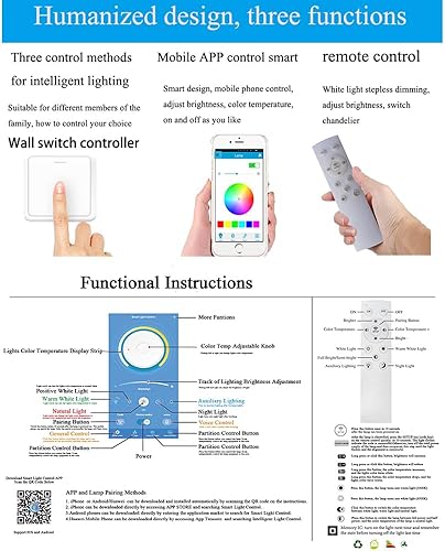 Miniatura 7 de Lámpara LED de techo regulable, 24 pulgadas, 4 luces, luces de techo modernas, montaje empotrado, lámpara de 172 W para habitación de niños, cocina,