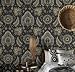 Retro duży kwiat etniczny tybetański styl tapeta salon sypialnia tło tapeta dom, D