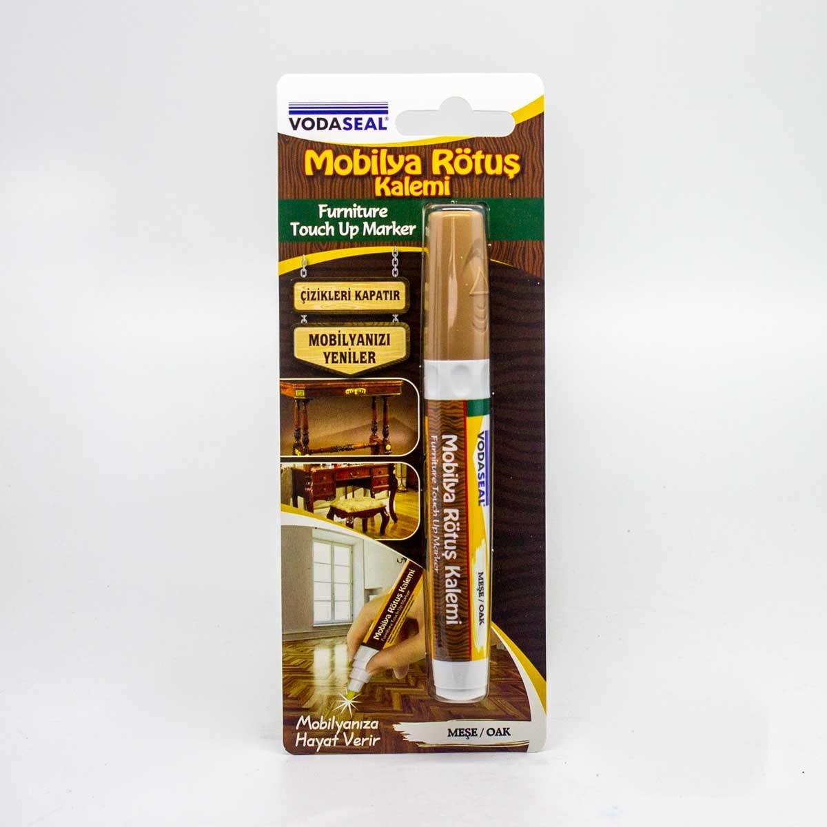 VODASEAL Mobilya Rötuş Kalemi, Meşe Blisterli