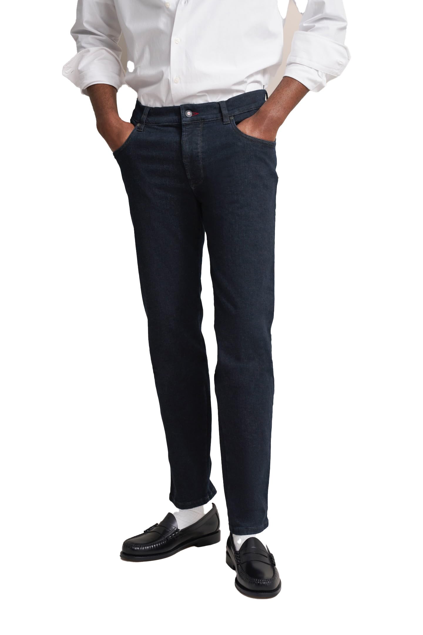 bugatti Men's Five Pocket Ho, Marine-390, 34 W/32 L