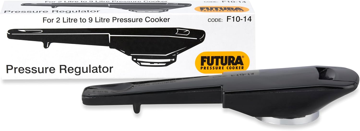 Regulador de presión Hawkins Futura para ollas de presión, plateado, estándar, 9 litros miniatura 1