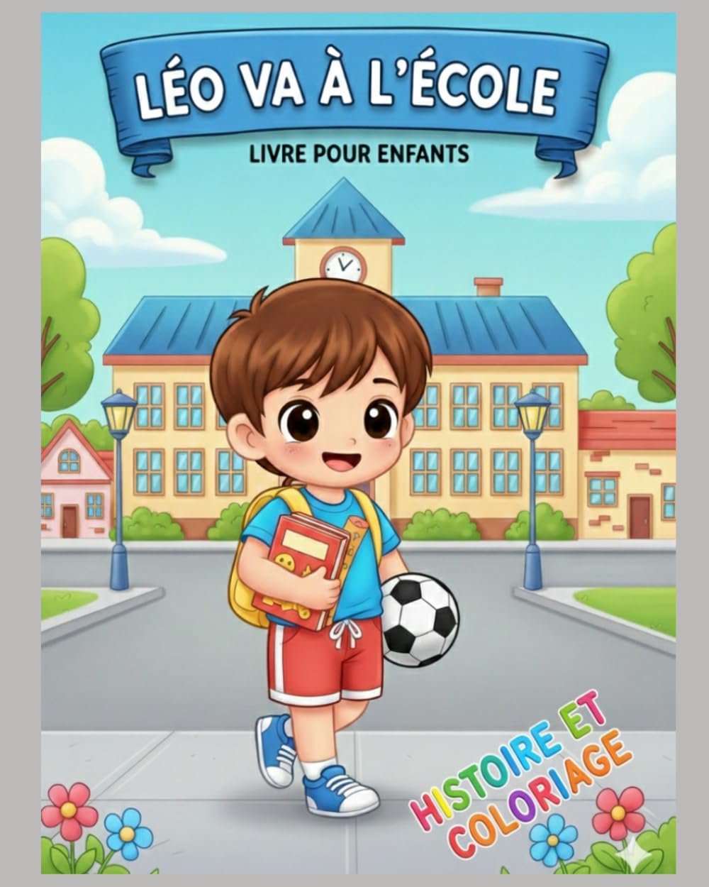 léo va à l'école