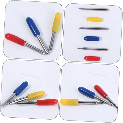 Miniatura 3 de STOBOK 150 piezas de película de transferencia de letras adhesivas cortadoras a granel artesanías de acero de tungsteno