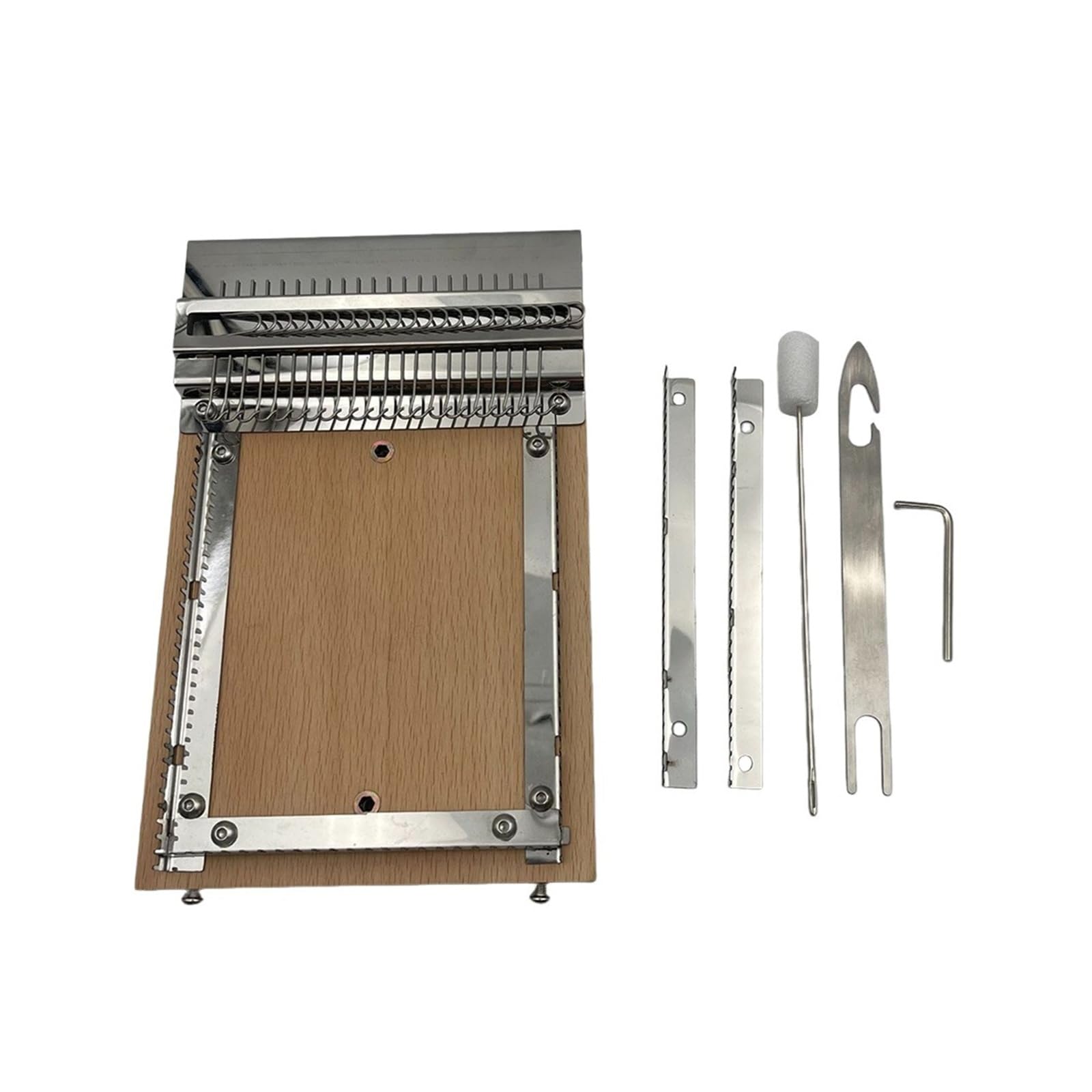 Lightning Fast Knitting & Weaving Loom Kit, Creative DIY Craft Tool for Handmade Tapestry, Scarf & Home Decor, All-in-One Starter Set for Beginners