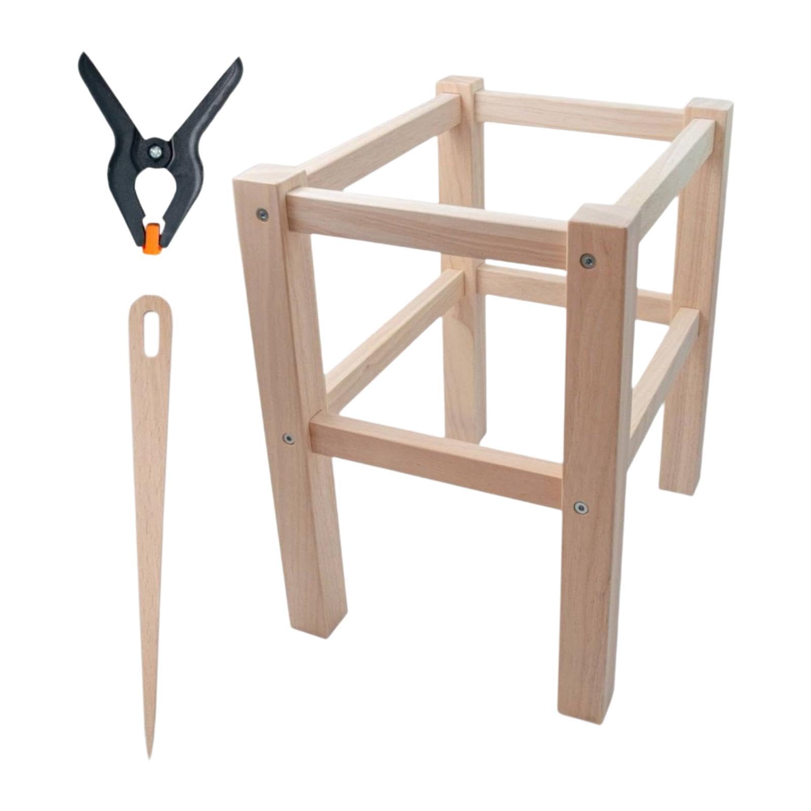 Kit de reposapiés de madera para principiantes que buscan un montaje fácil