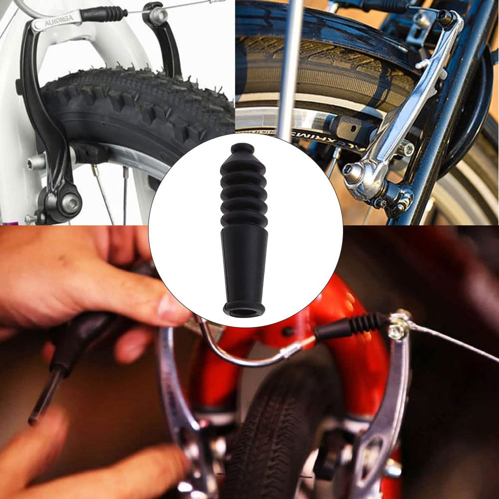 5 Pièces Bottes En Caoutchouc De Câble De Frein En V De Vélo De Montagne, Excellente Sensation De Rebond De Frein, Adaptées Au Vélo Pliant De Montagne V-Brake