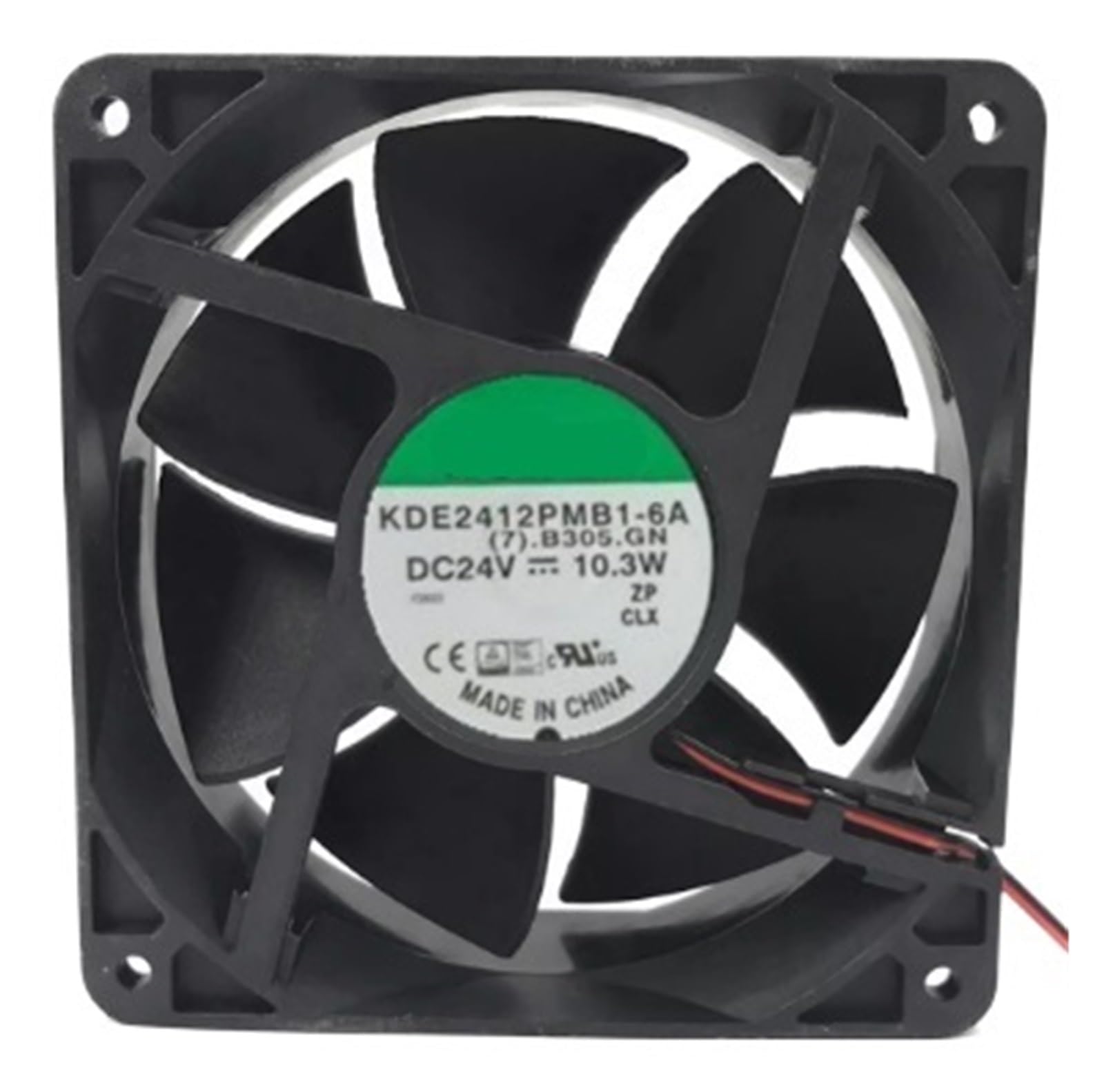 LZIKKGKI KDE2412PMB1-6A DC 24V 10.3W 12038 120x120x38mm 12cm Cooling Fans
