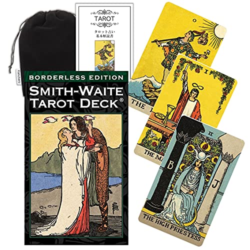 Kancharo ^bgJ[h 84  ^bg肢yX~X EFCg ^bg {[_[X GfBV Smith-Waite Tarot: Borderless Editionz{̃^bgJ[h{&|[`tiKij
