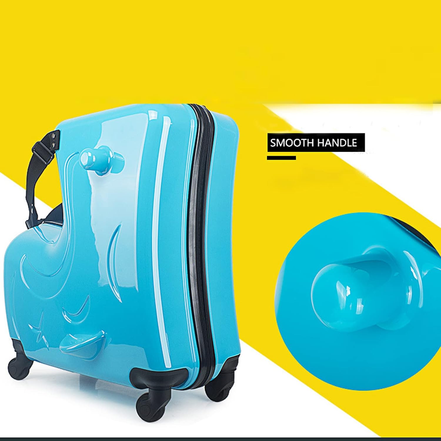 review RUTILY Ride On Suitcase for Kids 20