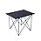 iClimb Ultralight Compact Camping Folding Table with Carry Bag (Reinforced Black - XL)