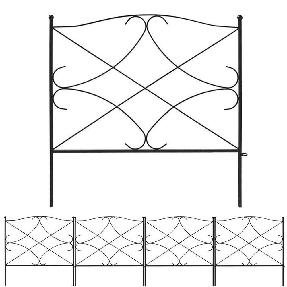 Buy Amagabeli 24in X 30ft Decorative Garden Fence Outdoor Rustproof