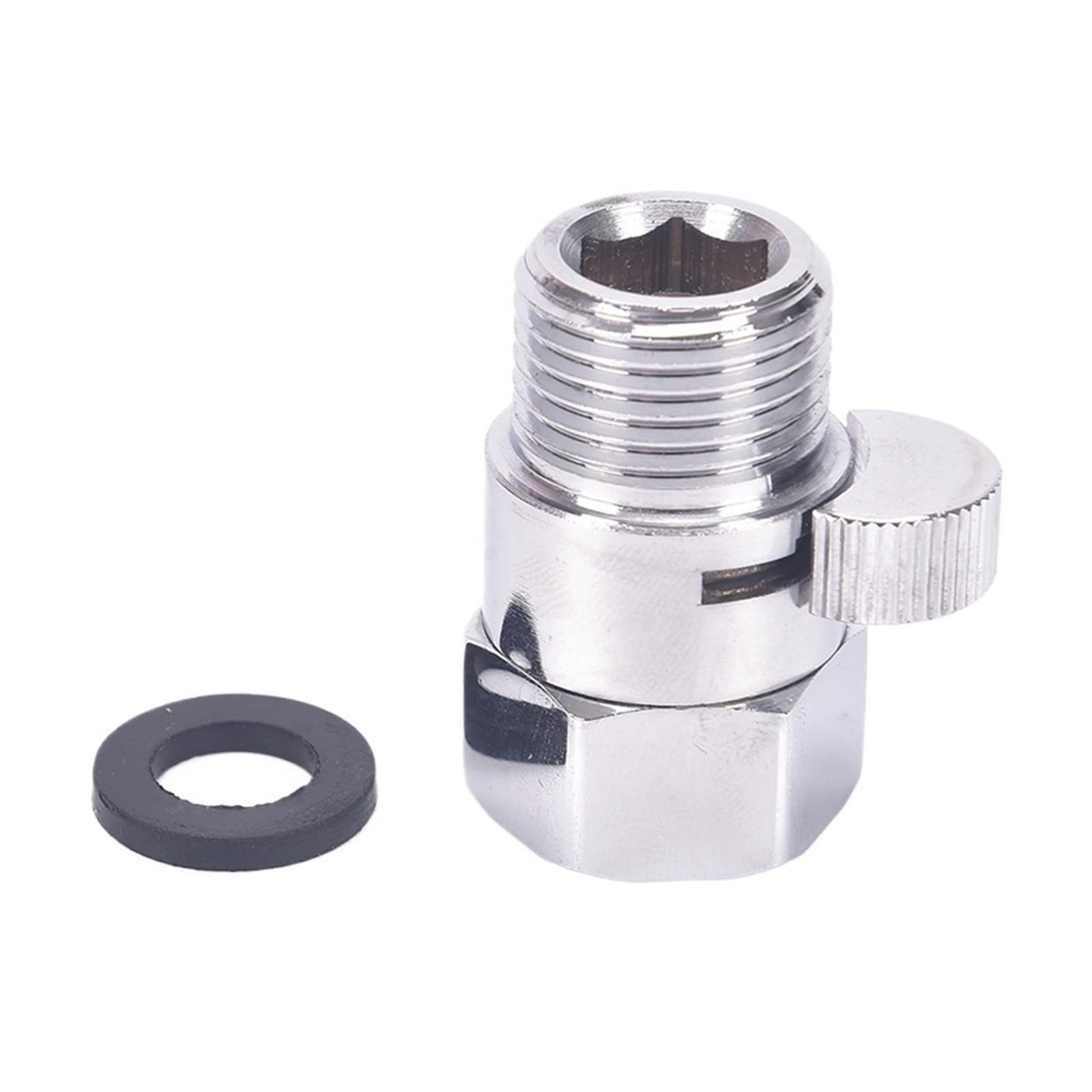 Brass Water Flow Shut Off Diverter Valve Quick Control Faucet Accessory