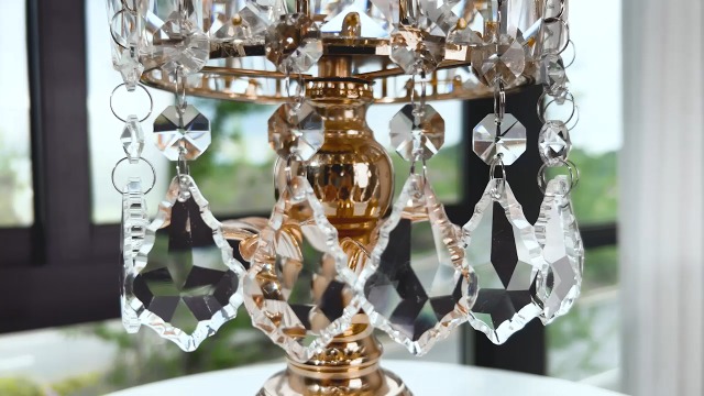 Amazon.com: 20pcs Clear Maple Leaf Crystal Chandelier Prism