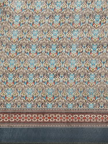 Image of Amazon Brand - Anarva Women's Kalamkari Saree With Blouse Piece
