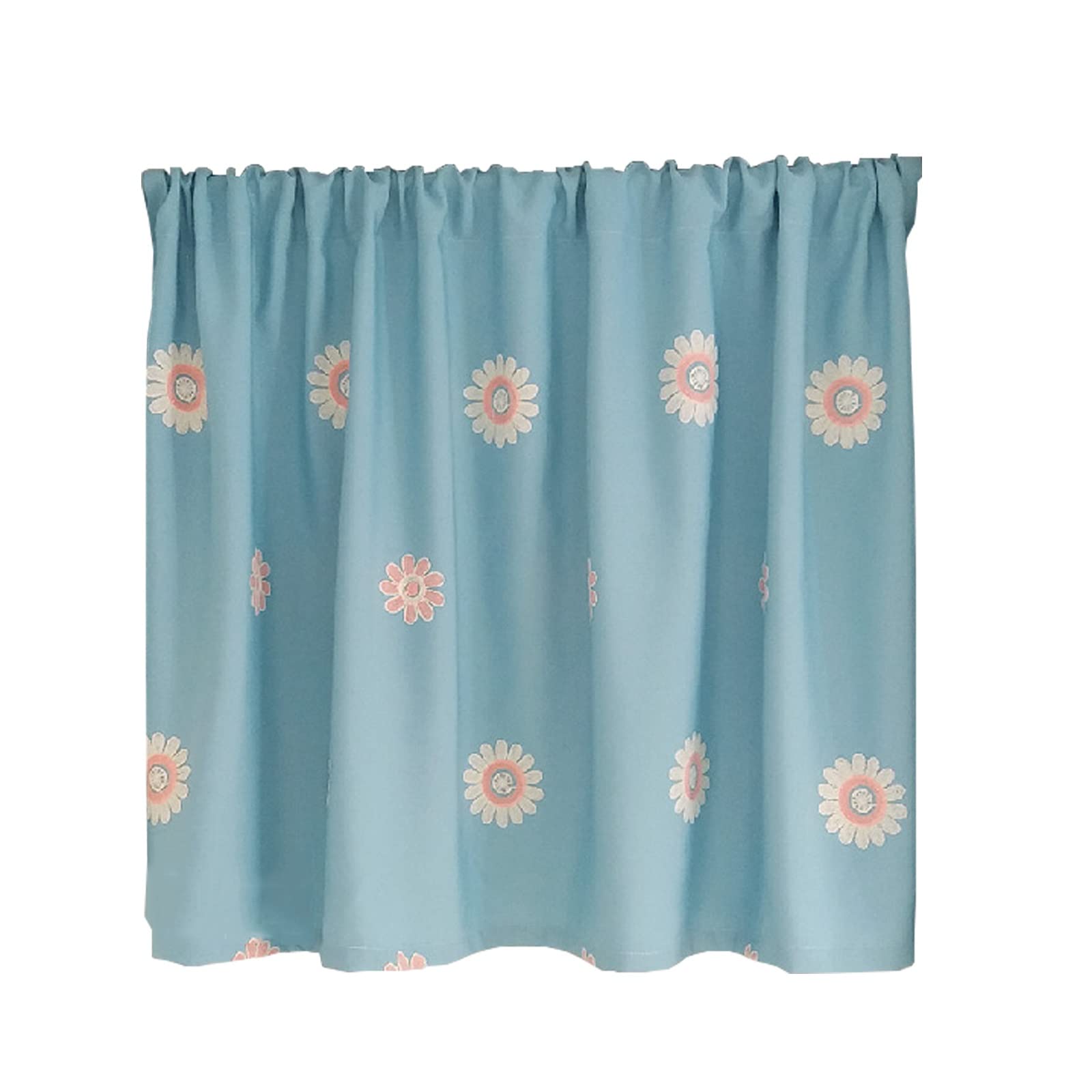 Media cortina vintage ligera para solucionar problemas de calor y ruido en ventanas
