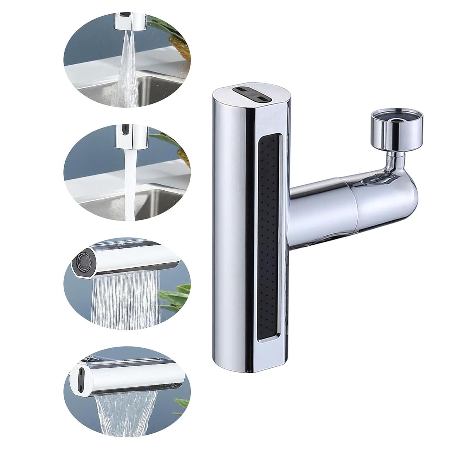 4 in 1 Waterfall Kitchen Faucet, 360° (B0D33SS3R1) Amazon Price History, Amazon Price Tracker