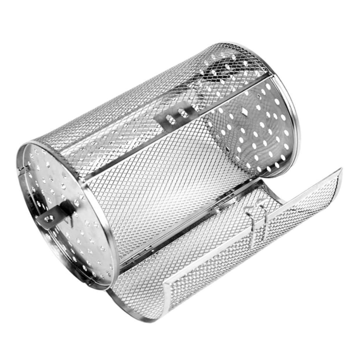 SHINEOFI Cestello Per Contenitori Per Arrostire Barbecue Gabbia Per Arrostire Antiruggine Accessorio Pratico Per Cottura Al Forno Per Carne e Verdure