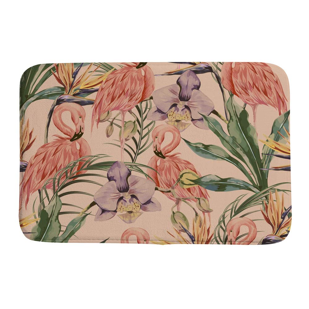 Tapis de décoration vintage polaire corail tapis de bain canard