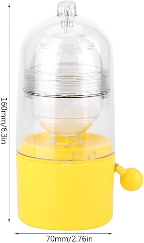 Miniatura 3 de Fdit Batidor portátil de huevos batidor de huevos de oro de mano para hacer huevos de yema de huevo, mezclador blanco, accesorios de cocina para