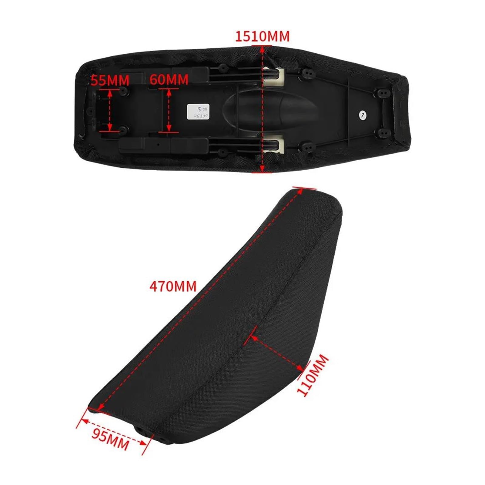 Selle Monolitiche Moto PER CRF50 PER CRF 50 2006-2007 2012-2013 Moto Cuscino Del Sedile Motocross Dirt Pit Bike ATV Off-Road Parti Cuscino Sella Moto