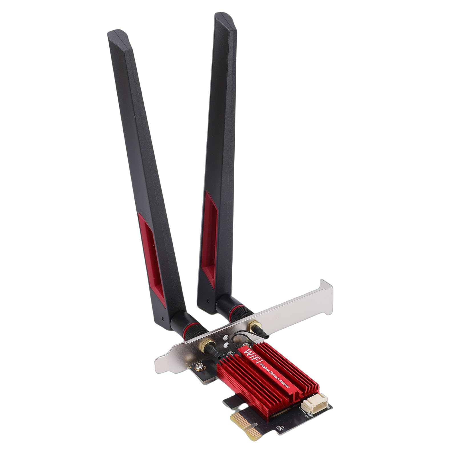Tosuny Scheda PCIe WiFi 7, Adattatore Wireless Desktop Tri-Band 6400Mbps con Antenna Bluetooth 5.4 e 10dBi per Giochi, VR e Aggiornamento PC