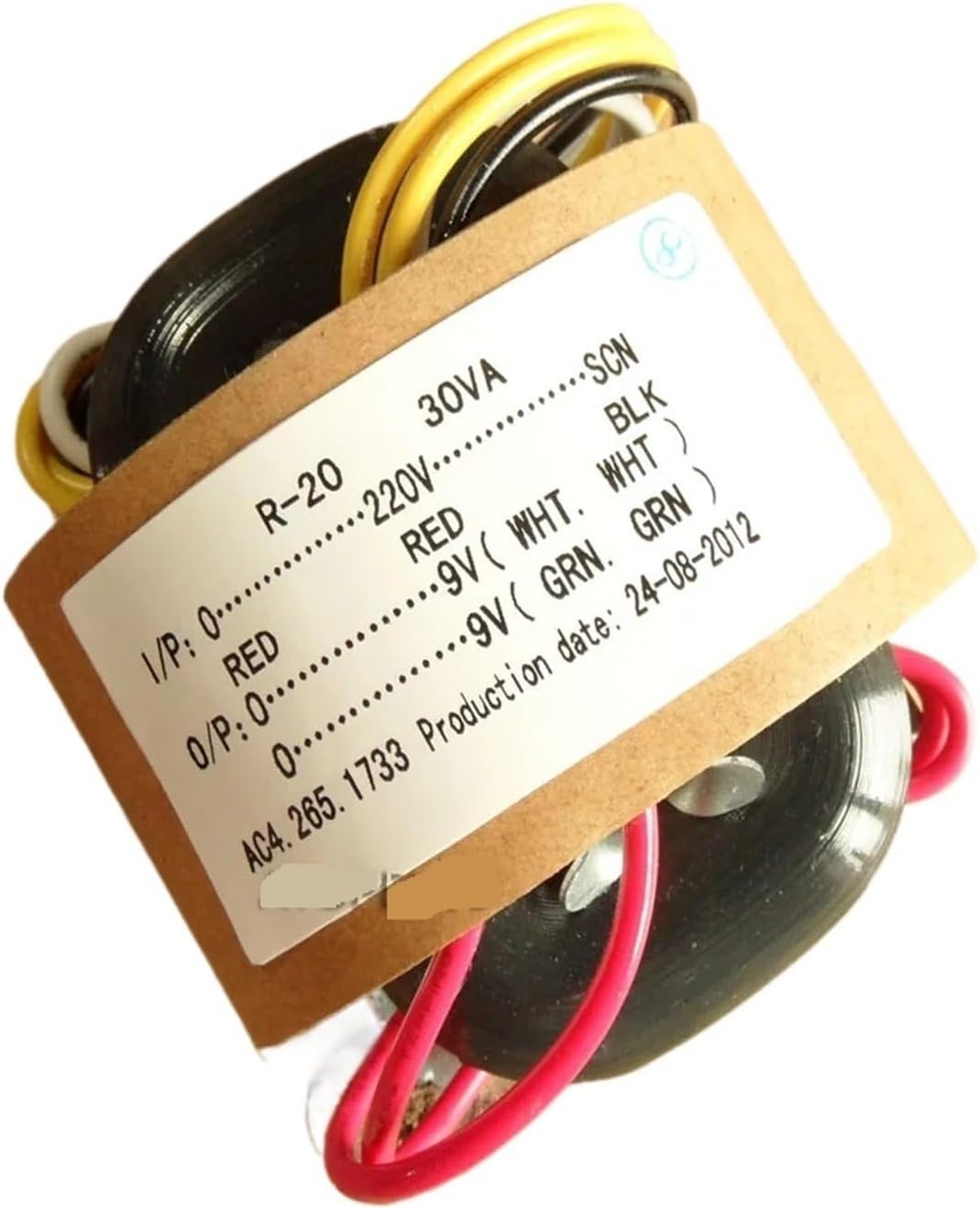 R-Type Transformer 220V 30W R-Core Transformer 9V+9V for Audio Amplifier Preamps AMP DAC R Core