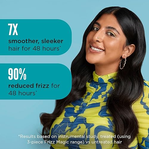 Miniatura 4 de Noughty Champú mágico de encrespamiento 97% natural, limpiador antiencrespamiento para cabello encrespado y rizado para suavizar y brillar con