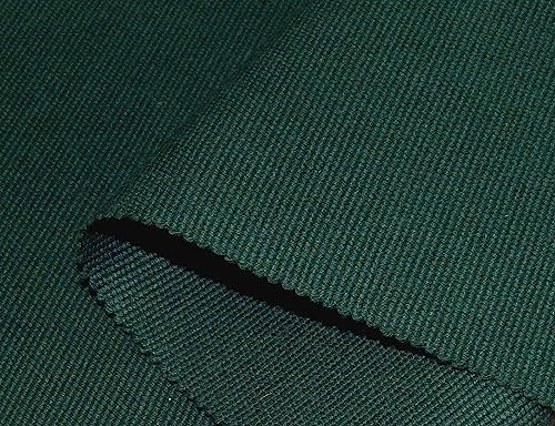 Image of HOME COLORS.IN Cotton Ribbed Runner for Teapoy, TV Table, Coffee Table, Center Table, Dinning Table (14 x 52 Inch, Dark Green)