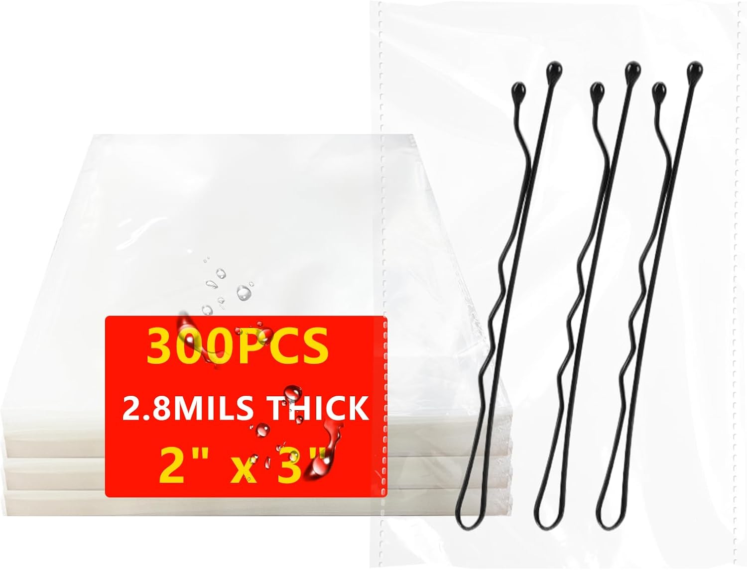 DaTpuik 4x6 Inches 100 Pcs Self Sealing Cellophane Bags Clear Cookie Bags Resealable Cellophane Bag for Packaging Gifts,Cookies,Favors,Products,Candy